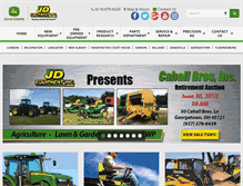 Tablet Screenshot of jdequipment.com